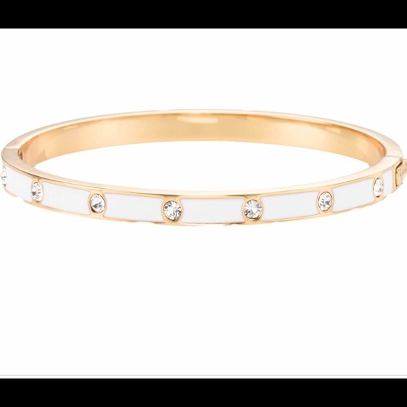 Kate Spade white/gold bracelet. - Picture 1 of 3